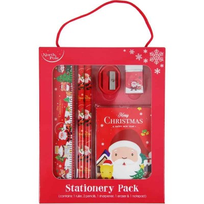 Kit Papelaria Pai Natal
