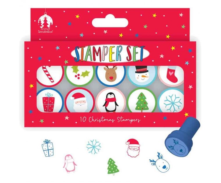 10 Carimbos Sortidos Natal