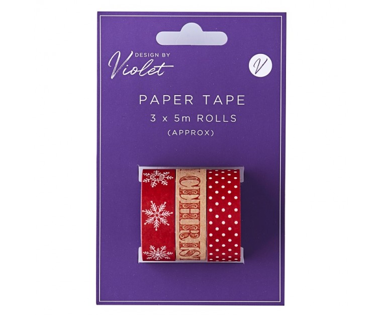 3 Washi Tape Merry Christmas