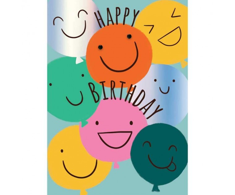 Postal Emoji Happy Birthday