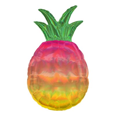 Balão Ananás Cores Iridescentes