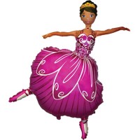 Balão Bailarina Rosa Balão Bailarina Rosa