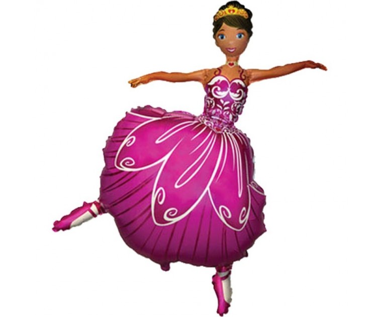 Balão Bailarina Rosa