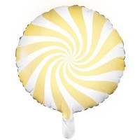 Balão Candy Amarelo Pastel