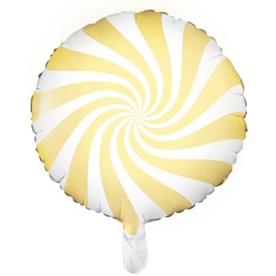 Balão Candy Amarelo Pastel