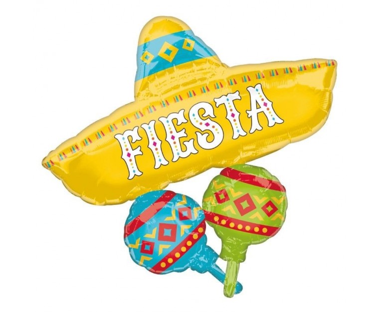 Balão Chapéu Festa Mexicana