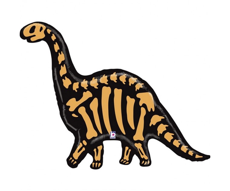Balão Esqueleto Dinossauro Brontosaurus 1.27m