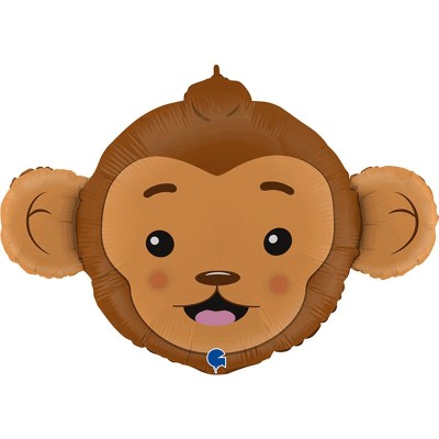 Balão Foil Cabeça de Macaco