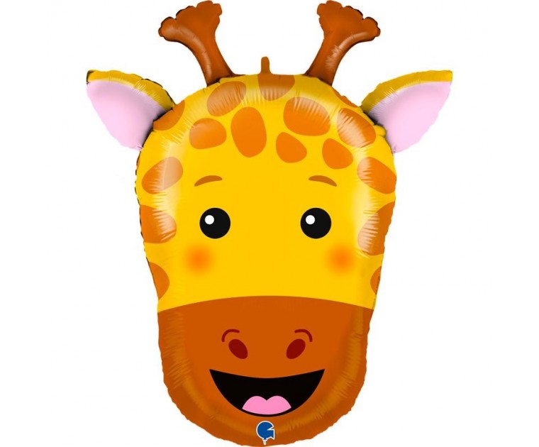 Balão Cabeça Girafa 73 cms