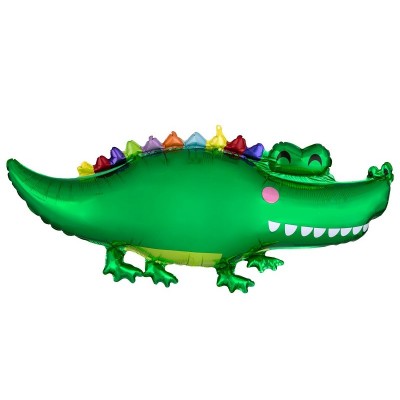 Balão Foil Crocodilo Feliz
