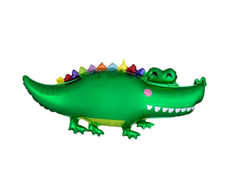 Balão Foil Crocodilo Feliz