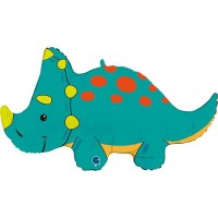 Balão Foil Dinossauro Triceratops