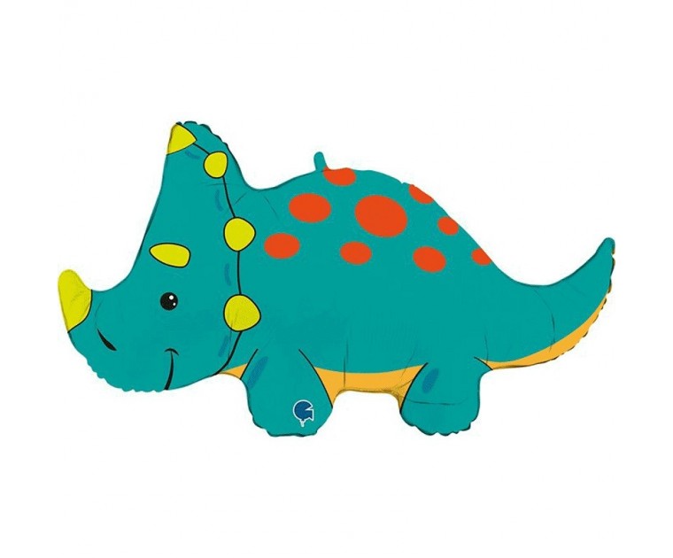 Balão Foil Dinossauro Triceratops