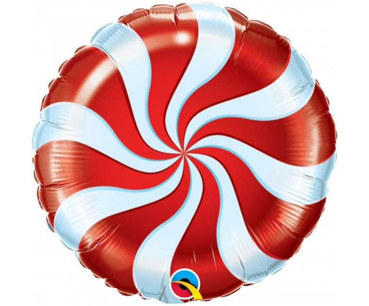 Balão Foil Doce Vermelho e Branco