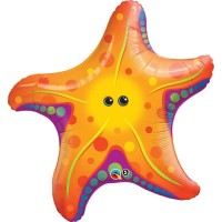 Balão Foil Estrela Mar 76 cms