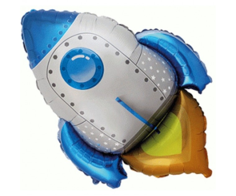 Balão Foil Foguete 76cms