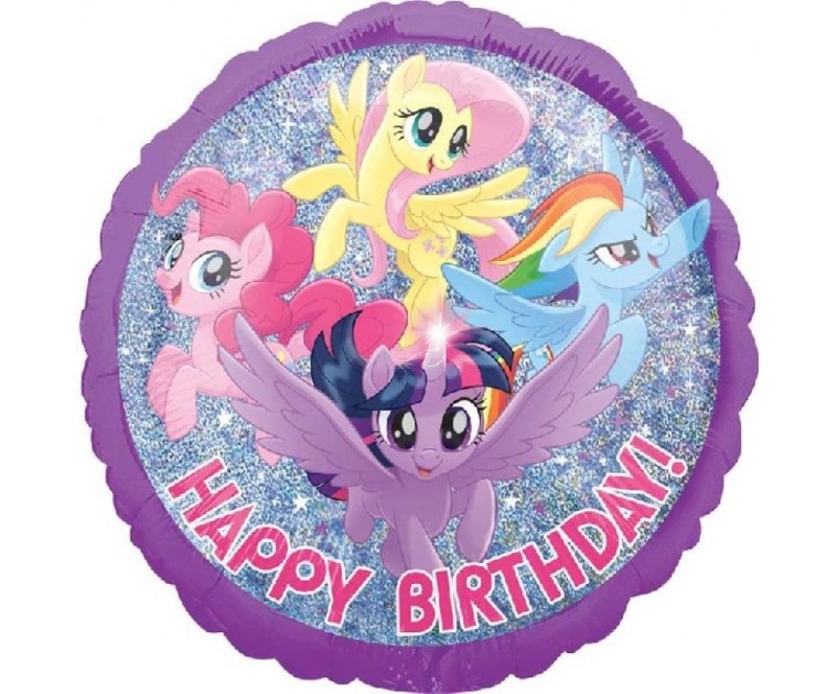 Balão Happy Birthday My Little Pony