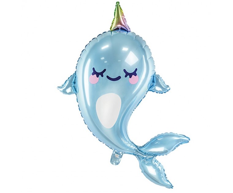 Balão Foil Narwhal