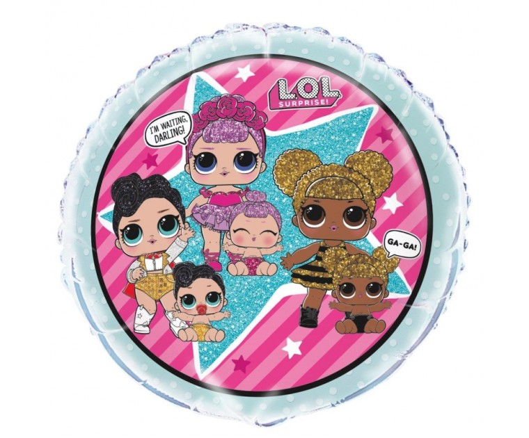 Balão Foil NEW LOL Surprise Dolls