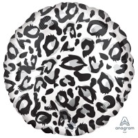 Balão Padrão Leopardo Branco