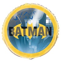  Balão Foil Redondo Batman 45 cms
