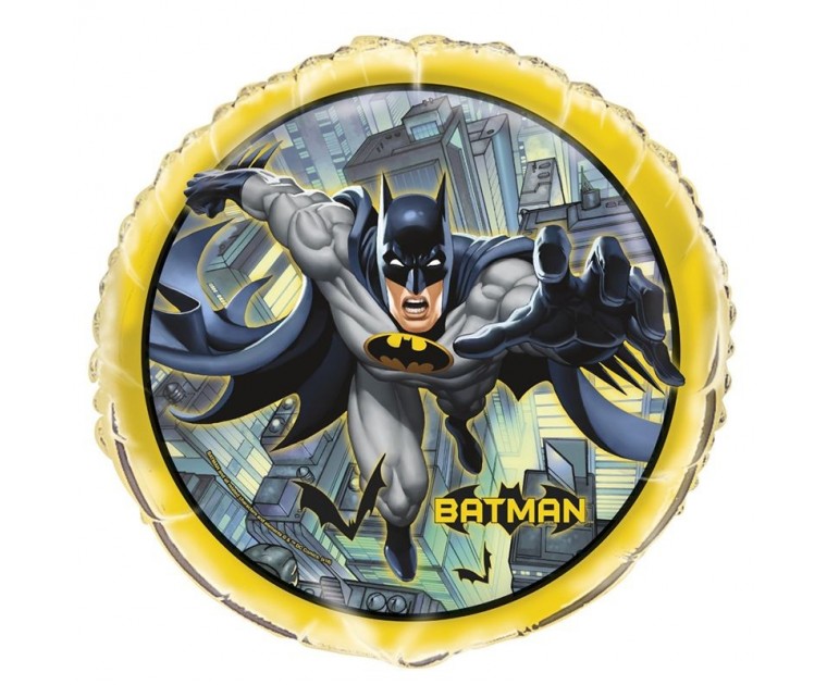 Balão Foil Redondo Batman Balão Foil Redondo Batman
