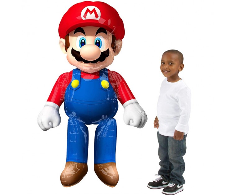 Balão Foil AirWalker Super Mario