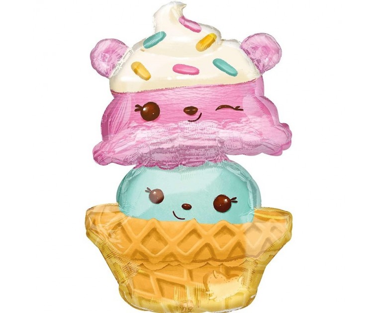 Balão Foil SuperShape Num Noms
