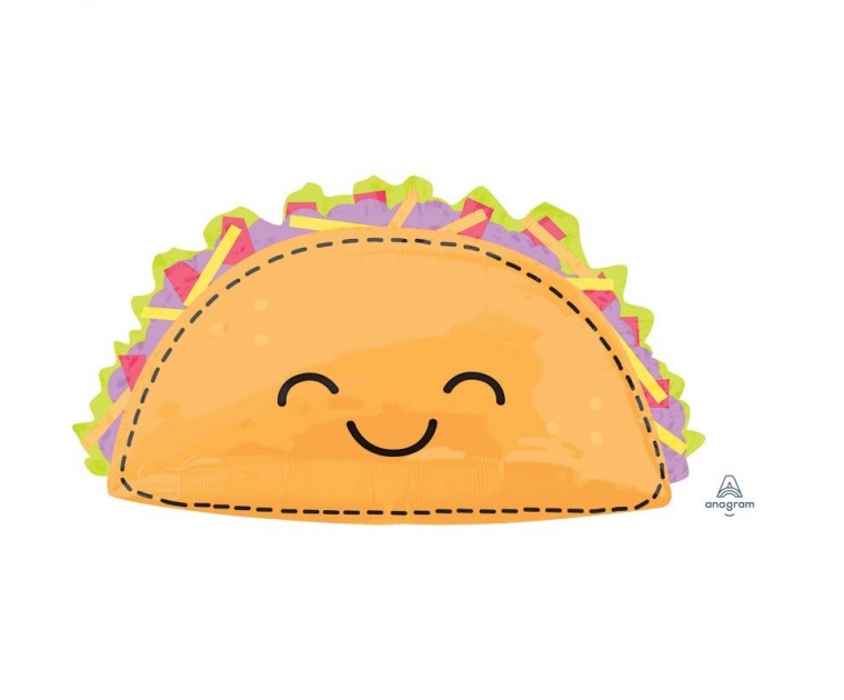 Balão Foil Taco Divertido