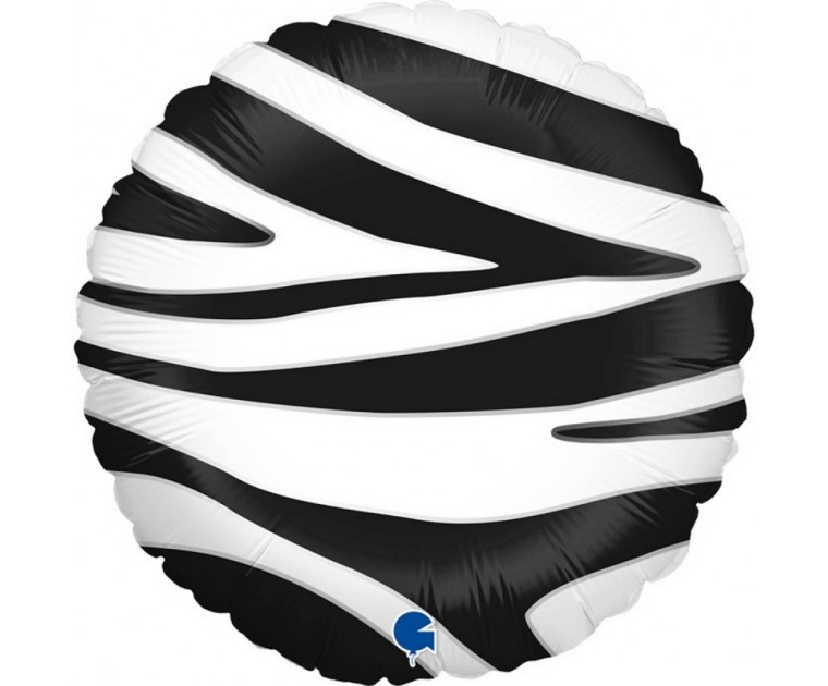Balão Redondo Zebra