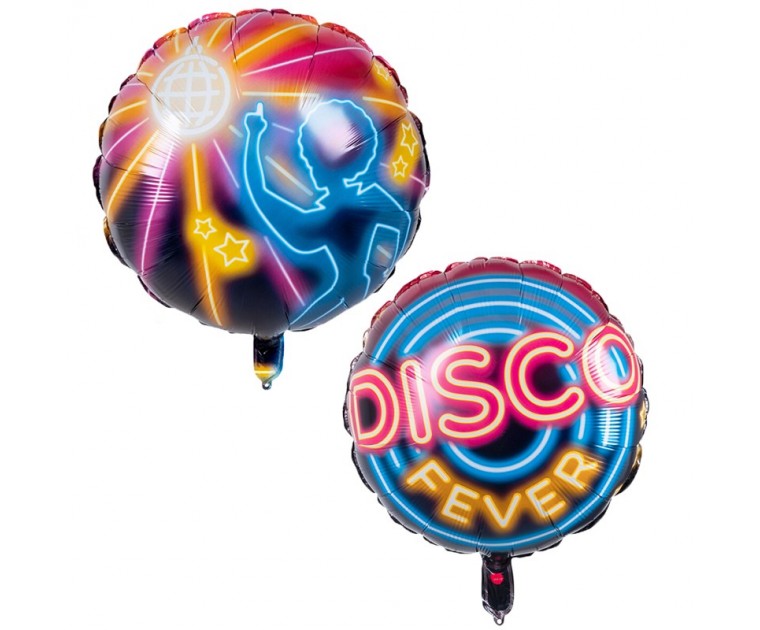 Balão Frente e Verso Disco Fever