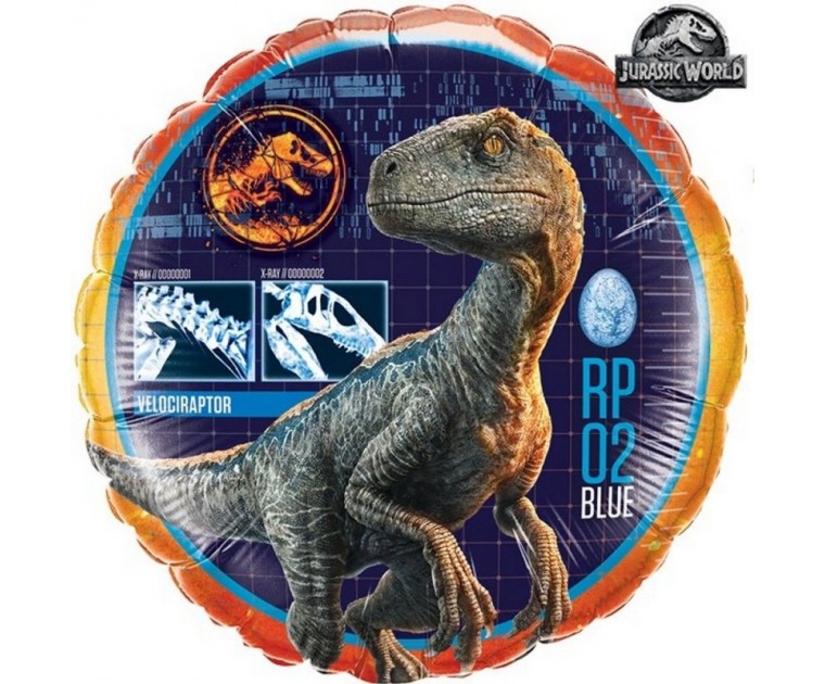Balão JURASSIC WORLD 45cms