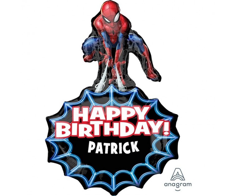 Balão Personalizável Homem Aranha