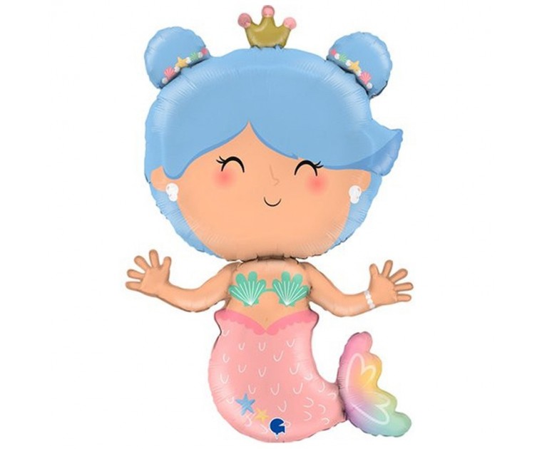 Balão Sereia Princesa