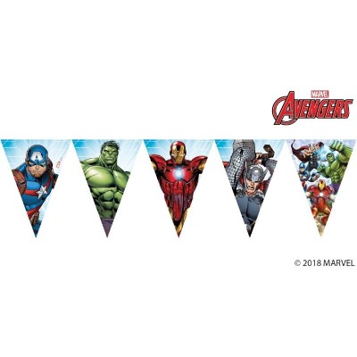 Bandeirolas  Triangulares Avengers