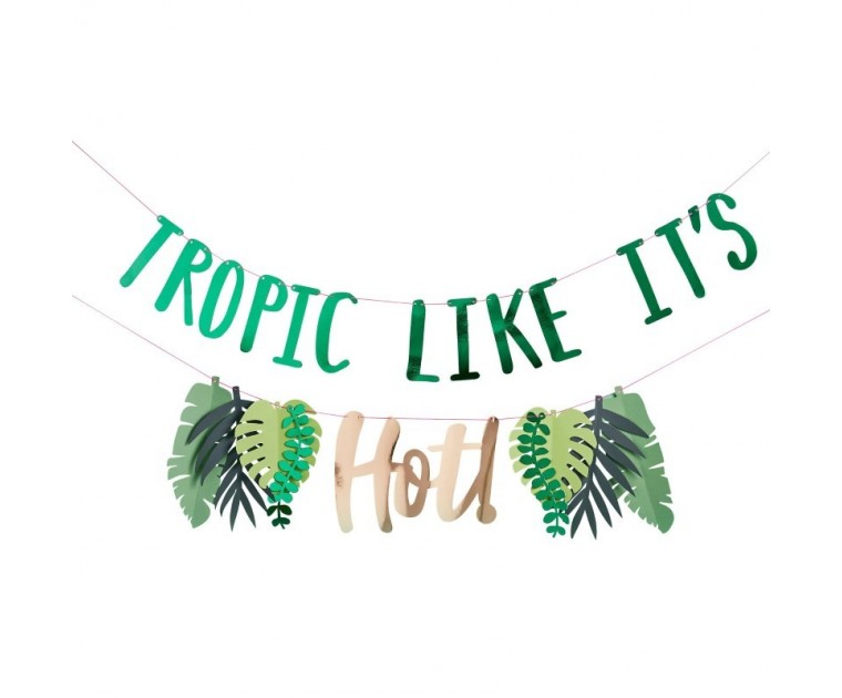 Banner TROPIC LIKE ITS HOT