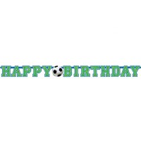 Banner Futebol Happy Birthday