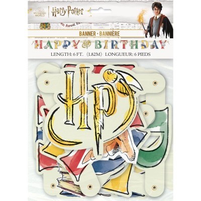 Banner Happy Birthday Harry Potter