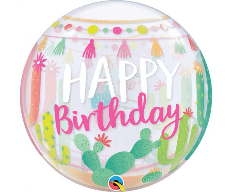 Bubble Lama Happy Birthday 