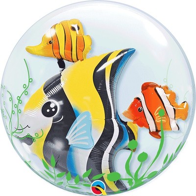 Bubble Peixes Tropicais 3D 60 cms
