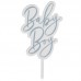 Cake Topper Acrílico Baby Boy Azul