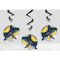 Conj. 3 Decorações Pendentes Batman