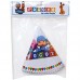 Conj. 6 Chapéus Pocoyo