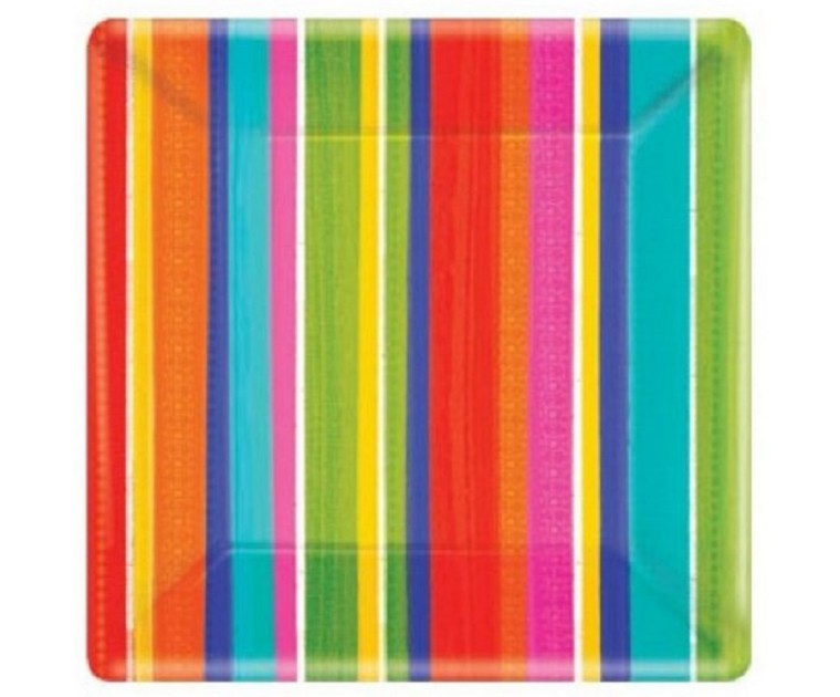 Conj. 8 Pratos Hippie