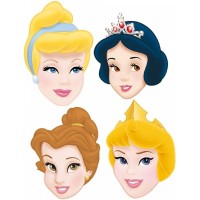 Conjunto 6 Máscaras Princesas da Disney