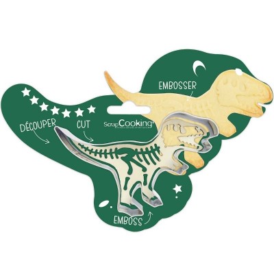 Cortador e Marcador Dinossauro 12 cms