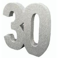 Decoração Mesa 30 Prata