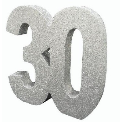 Decoração Mesa 30 Prata