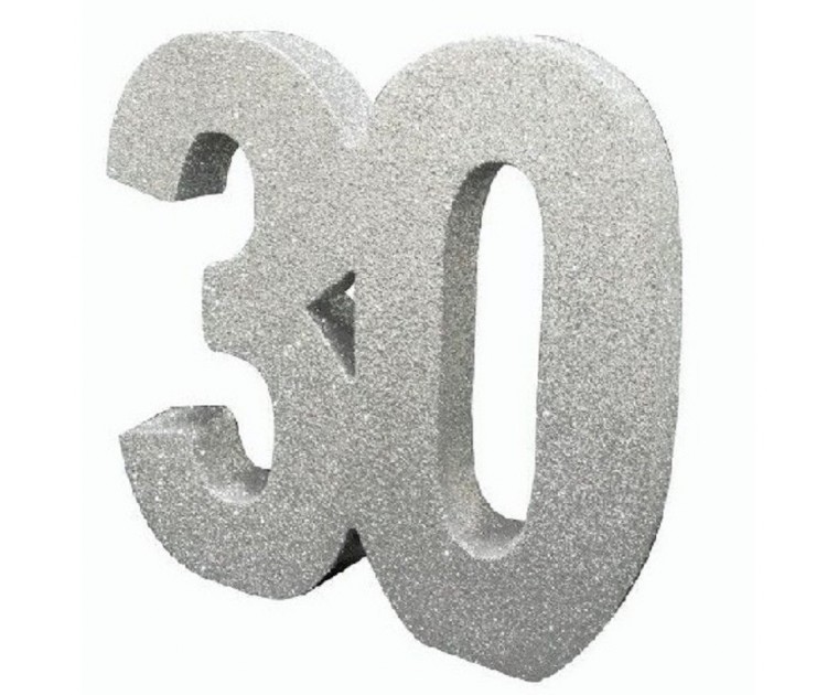 Decoração Mesa 30 Prata Decoração Mesa 30 Prata