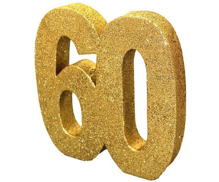 Decoração de Mesa 60 Dourado Decoração de Mesa 60 Dourado